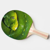 ハッピーバースデーヘビ 卓球ラケット (横)