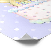 ハッピーバースデーベアボーイカスタマイズ-  ポスター (角)