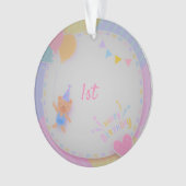 ハッピーバースデーベア  オーナメント (正面)