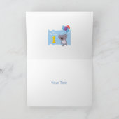 ハッピーバースデーベア カード (内部)