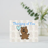 ハッピーバースデーベア ポストカード (スタンド正面)