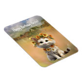 ハッピーバースデーベスティーキュートボホーキャット マグネット (右側)