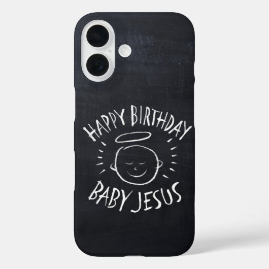 ハッピーバースデーベビーイエス – クリスチャン・クリスマス Case-Mate iPhoneケース (裏面)