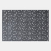 ハッピーバースデーベビーイエス – クリスマスシャルボード ラッピングペーパーシート (正面2)