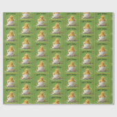 ハッピーバースデーベビーシック ラッピングペーパー (フラット)