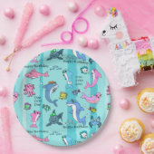 ハッピーバースデーベビーシャークドゥードゥーパーティー ペーパープレート (パーティー)