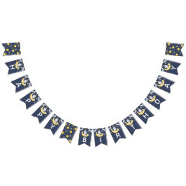 ハッピーバースデーベビー象 バンティングフラッグ