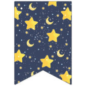 ハッピーバースデーベビー象 バンティングフラッグ (第1の旗)