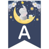 ハッピーバースデーベビー象 バンティングフラッグ (第3の旗)