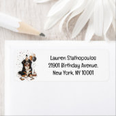 ハッピーバースデーベルネーズマウンテンドッグ ラベル (インサイチュ)