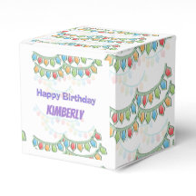 ハッピーバースデーペナントバナー