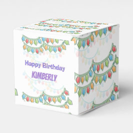 ハッピーバースデーペナントバナー フェイバーボックス