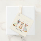 ハッピーバースデーペンブロークウェルシュコーギードッグ フェイバータグ (インサイチュ)