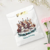 ハッピーバースデーペンブロークウェルシュコーギードッグ フェイバーバッグ (封をした状態)