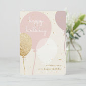 ハッピーバースデーホリデーカード シーズンカード (スタンド正面)