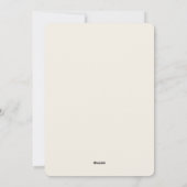 ハッピーバースデーホリデーカード シーズンカード (裏面)