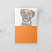 ハッピーバースデーボクサー カード (内部)