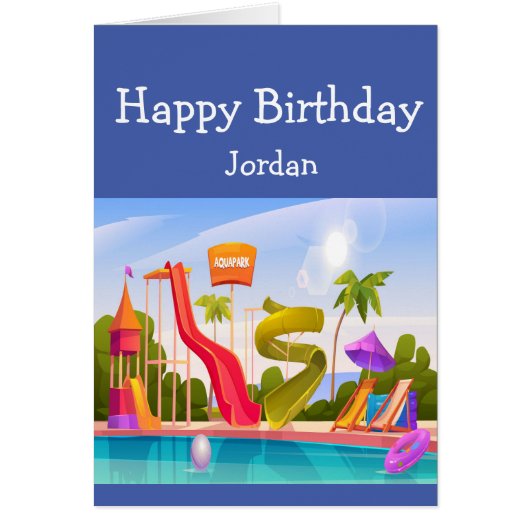 ハッピーバースデーボーイガールラブウォーターパーク (正面)