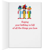 ハッピーバースデーボーイガールラブサーカスピエロ (内側 (右))