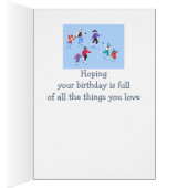 ハッピーバースデーボーイガールラブズスケートで滑る (内側 (右))