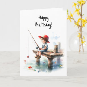 ハッピーバースデーボーイリールおもしろい誕生日の希望 カード