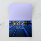 ハッピーバースデーボーリング カード (内部)