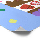 ハッピーバースデーポスター ポスター (角)