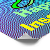 ハッピーバースデーポスター ポスター (角)