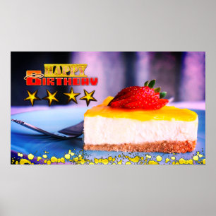 ハッピーバースデーポスター ポスター