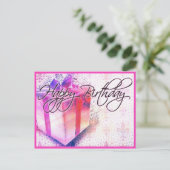 ハッピーバースデーポストカード ポストカード (スタンド正面)