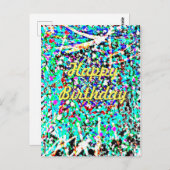 ハッピーバースデーポストカード ポストカード (正面/裏面)