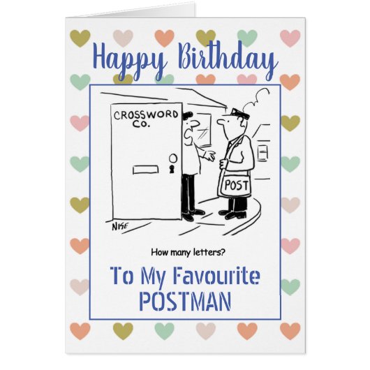 ハッピーバースデーポストマン (正面)