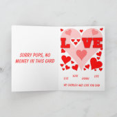 ハッピーバースデーポップ! カード (内部)