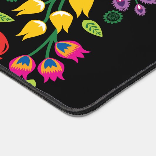 ハッピーバースデーポ素晴らしリッシュフォークウィシナンキ デスクマット (コーナー)