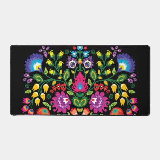 ハッピーバースデーポ素晴らしリッシュフォークウィシナンキ デスクマット (正面)