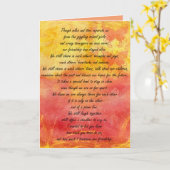 ハッピーバースデーマイフレンド カード (黄色い花)