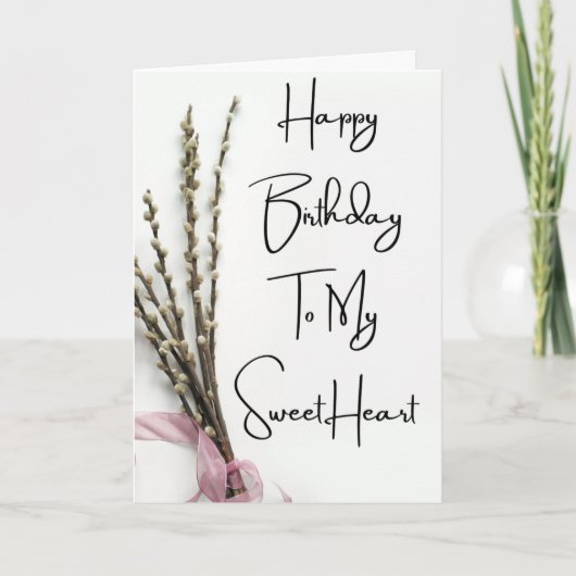 ハッピーバースデーマイ恋人 シーズンカード (正面)