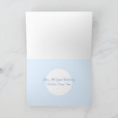 ハッピーバースデーマウスカード カード (内部)