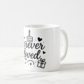 🎂ハッピーバースデーマカラフルグ – & おもしろいCoffee Cu コーヒーマグカップ (正面右)