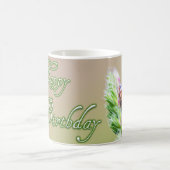 ハッピーバースデーマグとテントウムシ！ コーヒーマグカップ (中央)