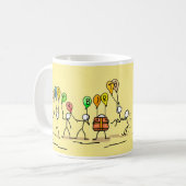 ハッピーバースデーマグカップ コーヒーマグカップ (正面左)