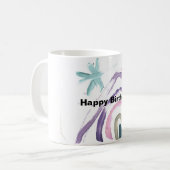 ハッピーバースデーマグカップ コーヒーマグカップ (正面左)