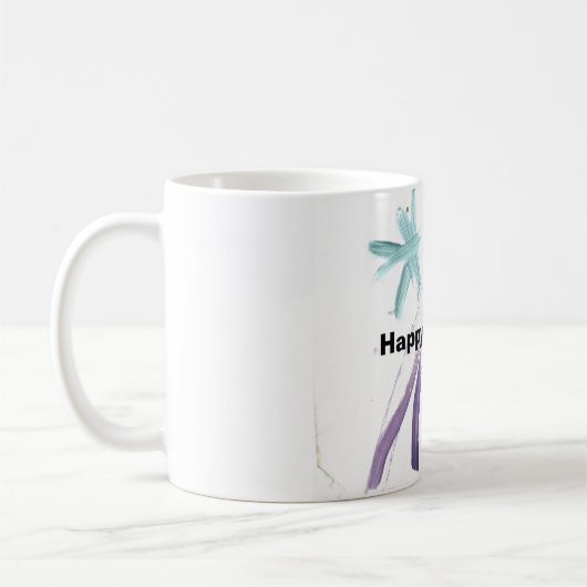 ハッピーバースデーマグカップ コーヒーマグカップ (左)