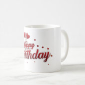 ハッピーバースデーマグカップ コーヒーマグカップ (正面右)