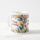 ハッピーバースデーマグカップ コーヒーマグカップ (正面左)