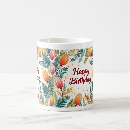 ハッピーバースデーマグカップ コーヒーマグカップ (中央)