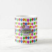 ハッピーバースデーマグカラフルバルーン コーヒーマグカップ (中央)
