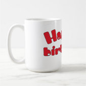 ハッピーバースデーマググ コーヒーマグカップ (左)