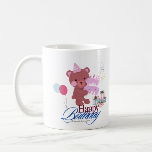 ハッピーバースデーマググ コーヒーマグカップ (左)