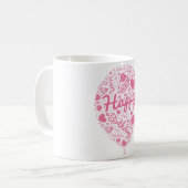 ハッピーバースデーマググ コーヒーマグカップ (正面左)